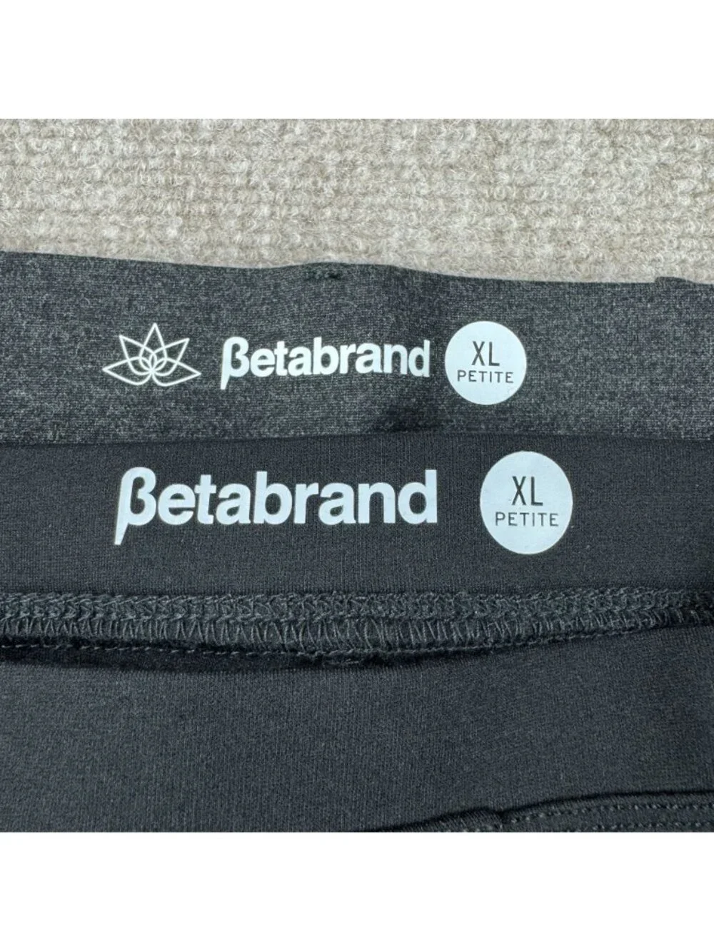 Betabrand DPYP Classic Bootcut Pant Sassiest Pant Skirt Bundle of 2 XL Petite